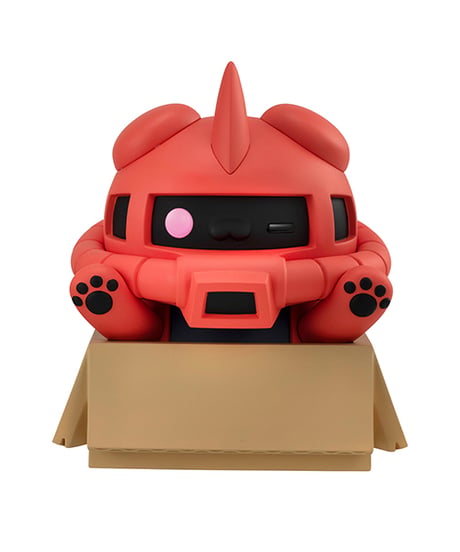 MEGA CAT PROJECT 機動戦士ガンダム ニャンとも大きな機動戦士ニャンダム　①ガンダム ②シャア専用サク　全２種