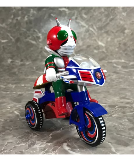 EX三輪車「仮面ライダーV3」仮面ライダーV3 Bタイプ/ライダーマン Bタイプ　全２種　［プレックス］