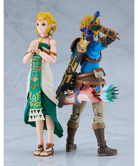 figma ゼルダ ティアーズ オブ ザ キングダムver.　ゼルダの伝説　ティアーズ オブ ザ キングダム　塗装済み可動フィギュア