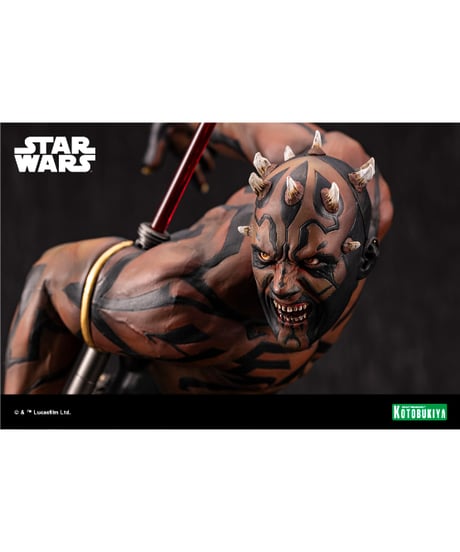 ARTFX ダース・モール ナイトブラザー　スター・ウォーズ／ファントム・メナス　1/7スケール　PVC塗装済み簡易組立キット