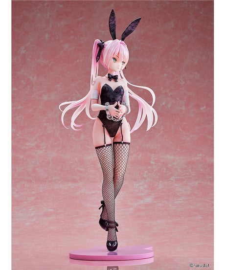 【予約】ハツネ バニーガールVer. 限定版【タペストリー外付】　1/6スケール　塗装済み完成品　illustration by rurudo　[回天堂]