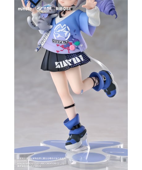 RISE UP+ 崩壊:スターレイル ちびねこシリーズフィギュア 銀狼Ver. 完成品フィギュア　［RIBOSE］