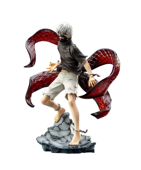 東京喰種トーキョーグール　ARTFX J 金木 研 AWAKENED リペイント ver.（再生産）　PVC塗装済み完成品