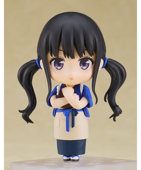 リコリス・リコイル　ねんどろいど 井ノ上たきな 喫茶リコリコ制服Ver.　プラスチック製 塗装済み可動フィギュア