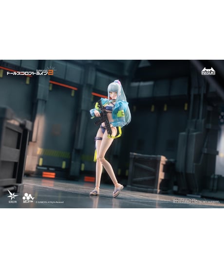 【予約】pocket art PA013 ドールズフロントライン2：エクシリウム クルカイ 蒼き軌跡Ver. 豪華版 1/12 完成品アクションフィギュア　［HASUKI］