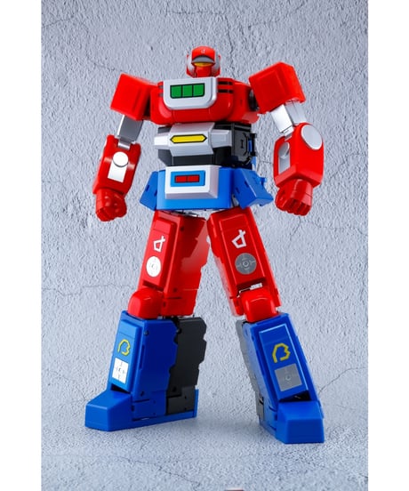 DIECAST METAL　光速電神アルベガス　塗装済みアクションフィギュア