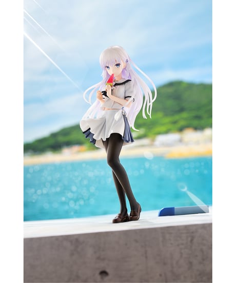 鳴瀬しろは　1/7	PVC製塗装済み完成品　Summer Pockets REFLECTION BLUE　［ベルファイン］