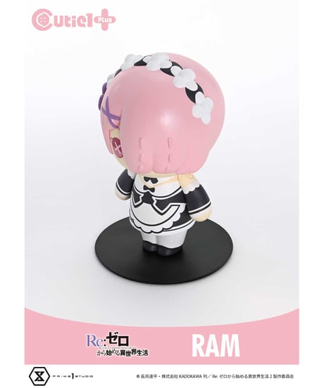 【予約】キューティ１プラス Re:ゼロから始める異世界生活 ラム/エミリア/レム　全３種　［プライム１スタジオ］