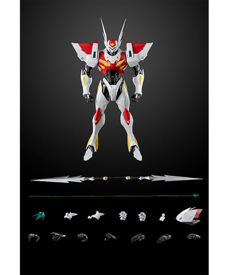ロボ道 テッカマンブレード　宇宙の騎士テッカマンブレード　ABS&PVC&POM&亜鉛合金製塗装済み可動フィギュア