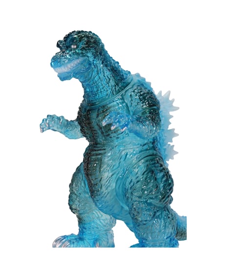【予約】BIGレトロソフビシリーズ ゴジラ（2001）ヒートクリアブルー Ver.　彩色済み完成品　［CCPJAPAN］
