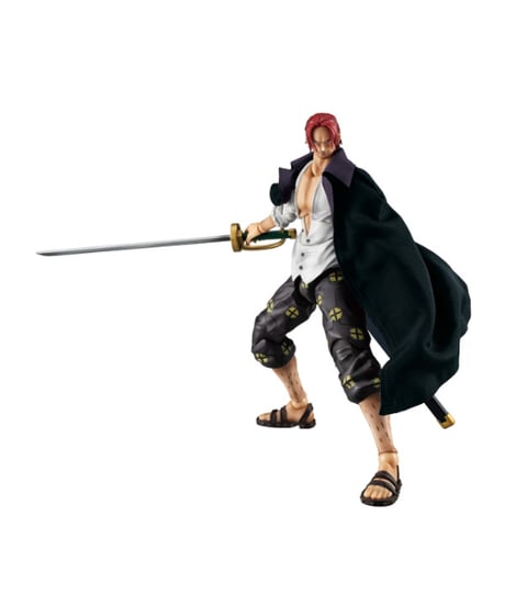 ヴァリアブルアクションヒーローズ ONE PIECE 赤髪のシャンクスV　彩色済み完成品アクションフィギュア