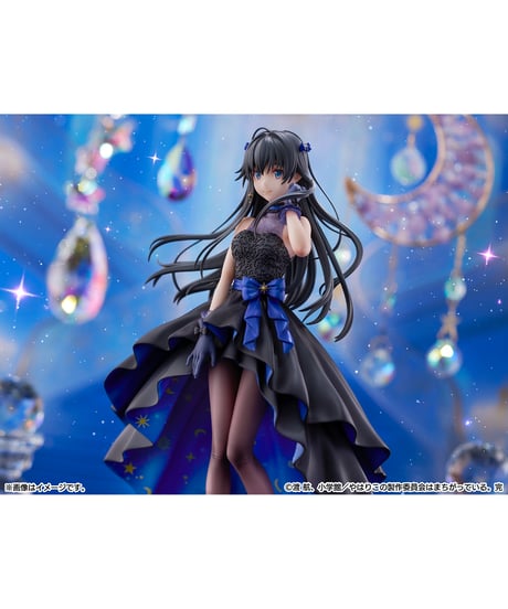 【予約】雪ノ下雪乃 -Starry Dress Ver.-　1/7スケール　PVC製塗装済み完成品　やはり俺の青春ラブコメはまちがっている　[CyberZ]