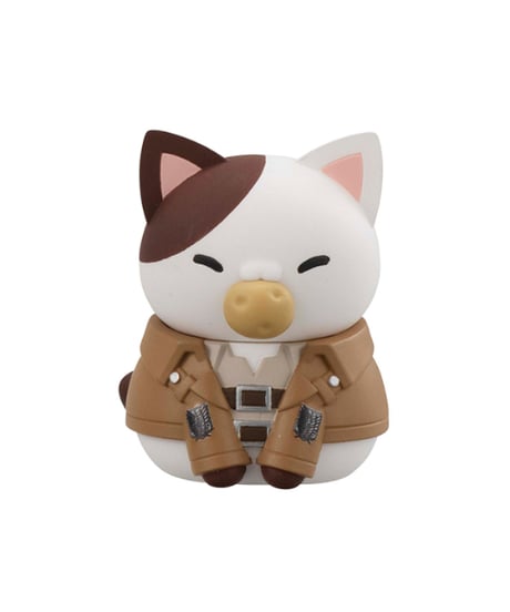 MEGA CAT PROJECT 進撃の巨人  進撃のニャンコ 調査兵団集合だニャン！（再販）　８個入りBOX