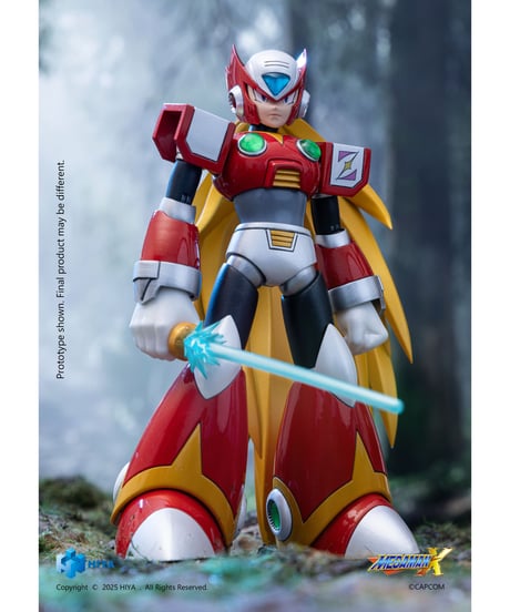 【予約】ロックマンX アクションフィギュア ゼロ　［ハイヤトイズ］