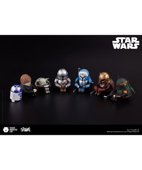 【予約】SML MINI-FIGURE BLIND BOX STAR WARS SERIES 02 'THE MANDALORIAN' 　6個入り1BOX　［BLITZWAY JAPAN］