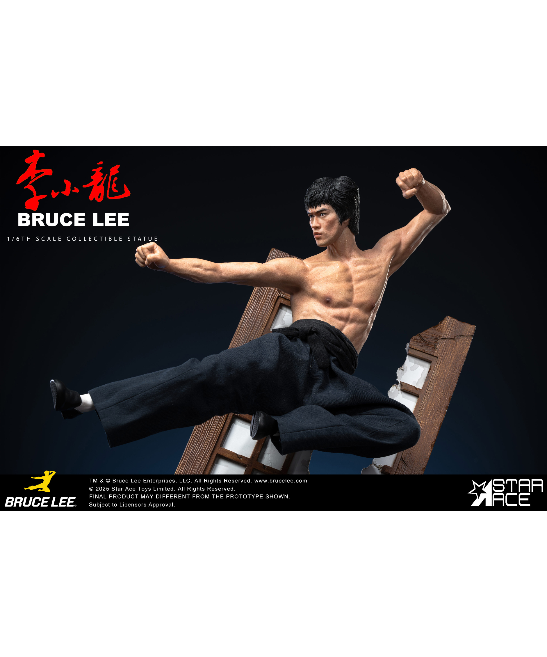 スターエーストイズ 1/6 ブルース リー 3.0 スタチュー | WonderToys