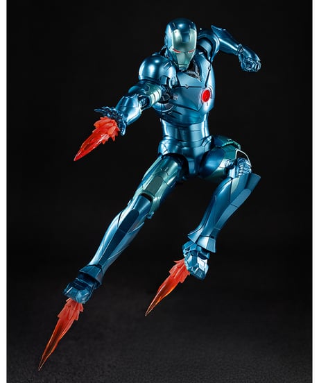 【予約】DLX アイアンマン・マーク3（ステルス・エディション）　1/12スケール　塗装済み可動フィギュア　［threezero］