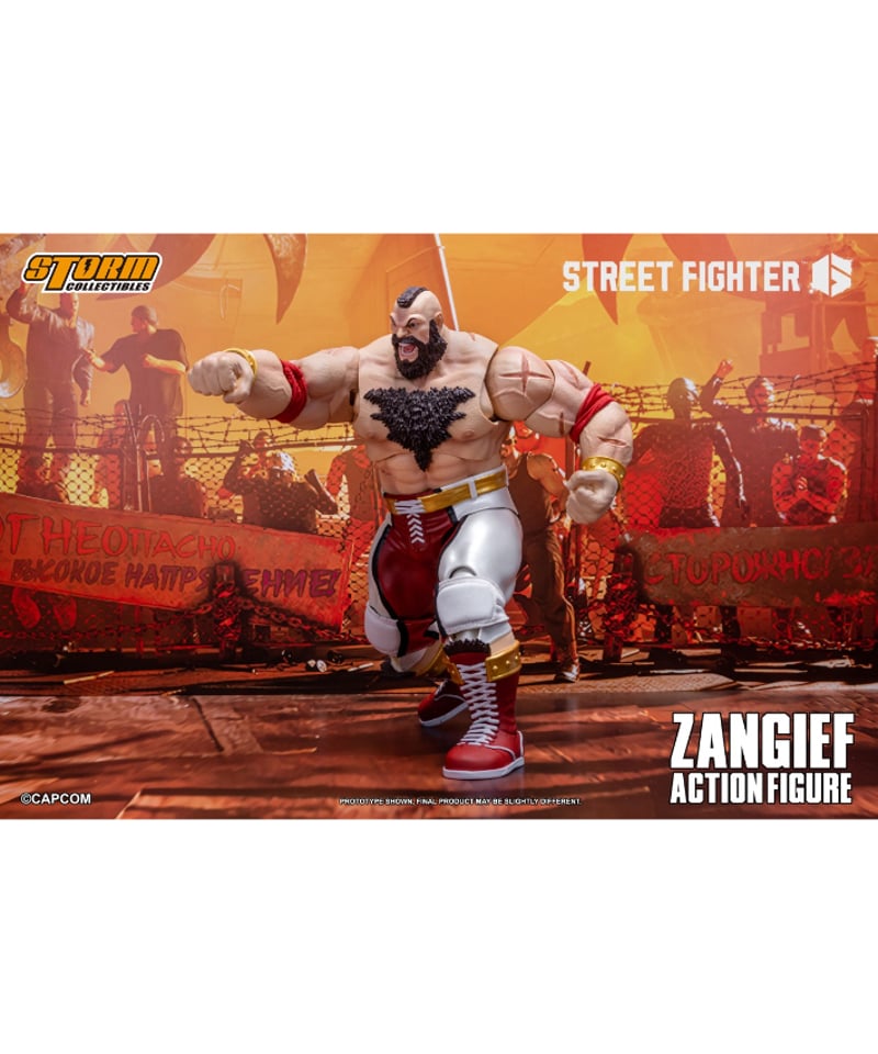 Storm Toys ストリートファイター 6 ザンギエフ 予約】ストリートファイター6 アクションフィギュア ザンギエフ