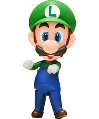 【予約】【三次再販】 ねんどろいど ルイージ　塗装済み可動フィギュア　スーパーマリオ　［グッドスマイルカンパニー］