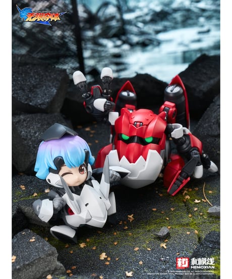 無限奪体ハートウォーリア エリー+オーガ ノンスケール 完成品アクションフィギュア
