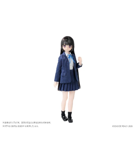 【予約】「海辺の制服生活」　海辺すず 　1/6オリジナルドール　［シーサイドピーチ］