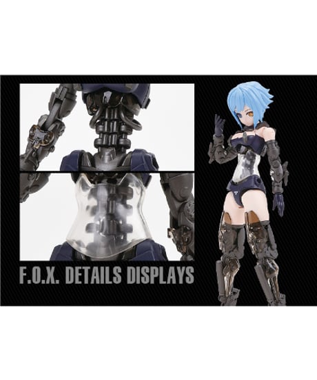 NUKE MATRIX　FANTASY GIRLS 第一弾 1/12 F.O.X Long Range Striker Unit プラモデル
