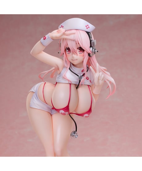 【予約】すーぱーそに子 ナースビキニver.　彩色済み完成品フィギュア　［ユニオンクリエイティブ］