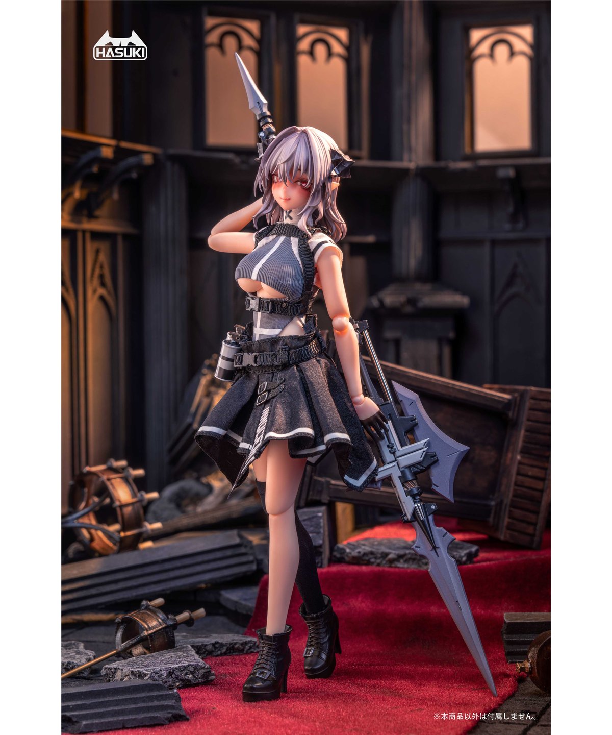 pocket artシリーズ PA009 サキュバスシスター フリーデ SP版 1/12 完成