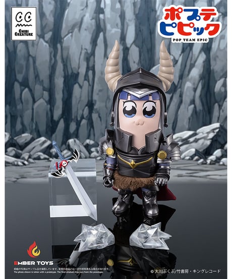 【予約】Chibi Creature ポプ子 & ピピ美 Shining Shoulder Ver.　塗装済みソフビフィギュア　ポプテピピック　[エンバートイズ]
