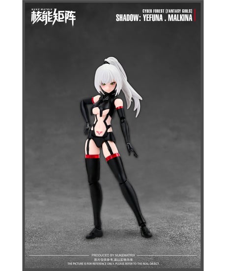 NUKE MATRIX　CYBER FOREST FANTASY GIRLS 05 THE SHADOW OF WAR YEFUNA.MALKINA プラモデル