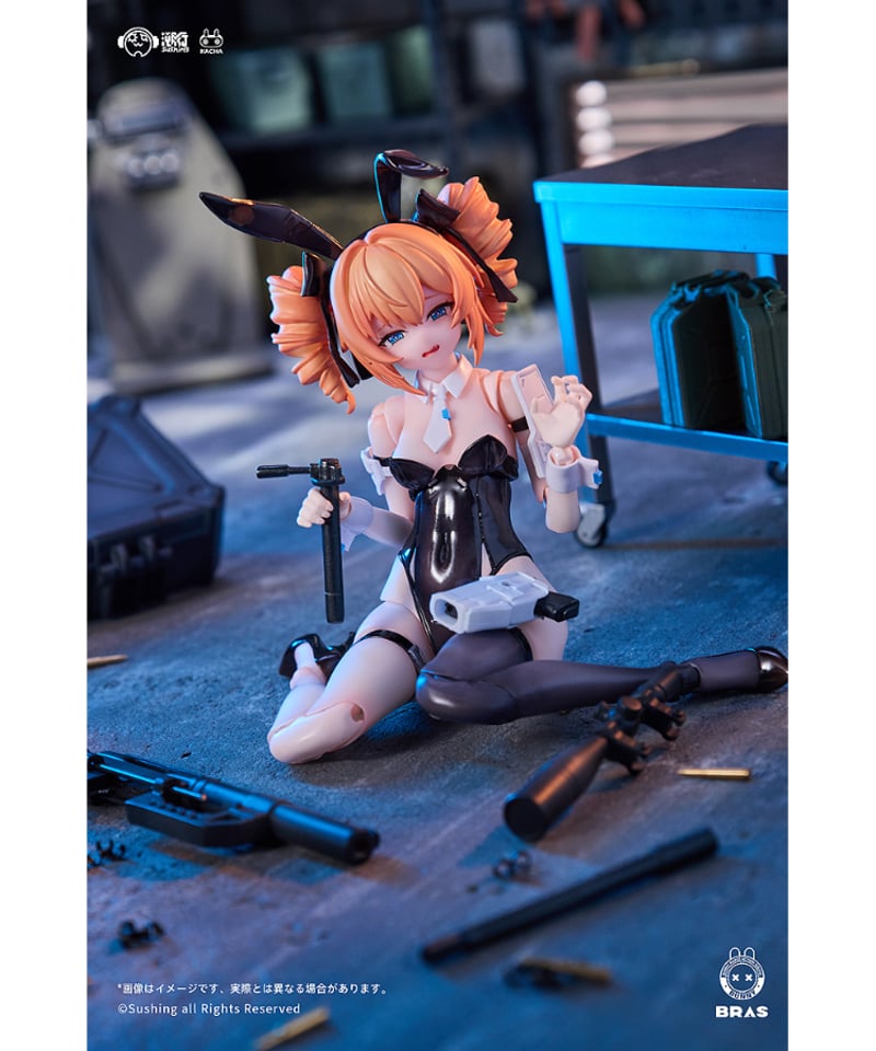 Sniper・レオーニ 1/12 可動フィギュア BUNNY RAPID ACTION SQU