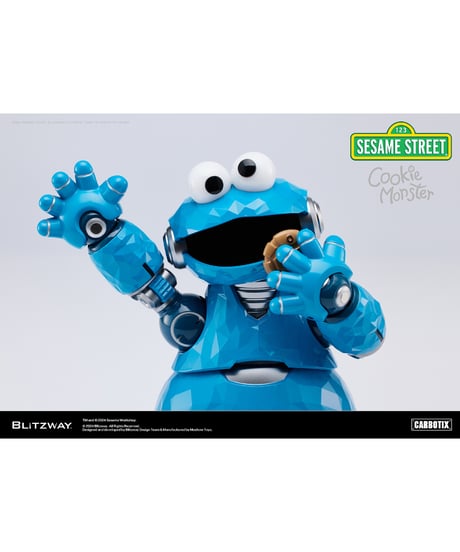 CARBOTIX COOKIE MONSTER　クッキーモンスター　セサミストリート