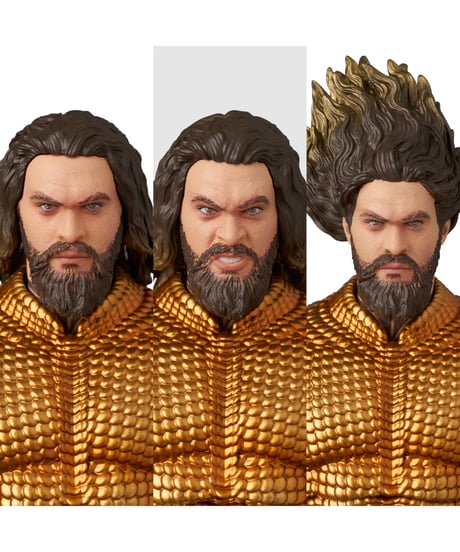 マフェックス No.267 MAFEX AQUAMAN （GOLD & GREEN SUIT）　AQUAMAN AND THE LOST KINGDOM　［メディコム・トイ］