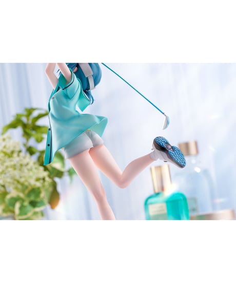 空色ユーティリティ　青羽美波　- Nice Shot Challenge!! -　1/7ケール　塗装済み完成品フィギュア　［ミメヨイ］