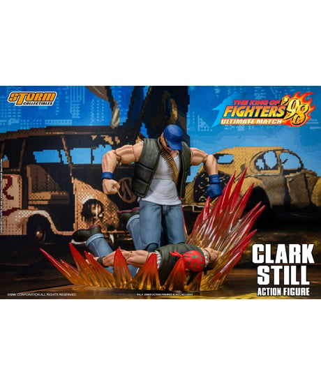 【予約】ザ・キング・オブ・ファイターズ '98 アルティメットマッチ アクションフィギュア クラーク・スティル　［ストーム コレクティブルズ］