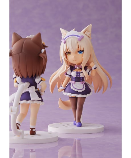 ネコぱら　ミニフィギュア100! (ショコラ/バニラ/アズキ/ココナツ/シナモン/メイプル)　全６種　PVCフィギュア
