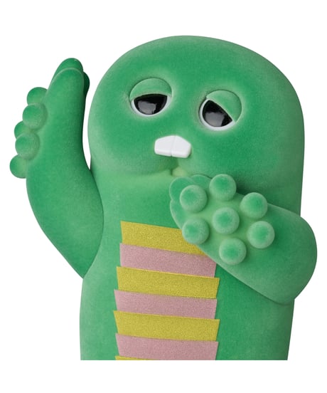 【予約】VCD　ガチャピン Lサイズ/ムック Lサイズ　全2種　［メディコム・トイ］