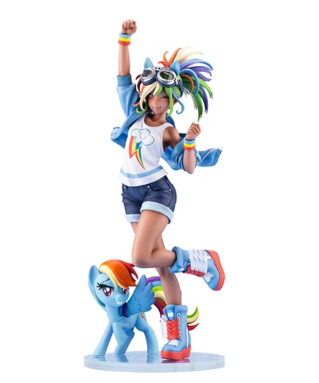 MY LITTLE PONY美少女 レインボーダッシュ【再生産】　1/7スケール　PVC塗装済み完成品　［コトブキヤ］