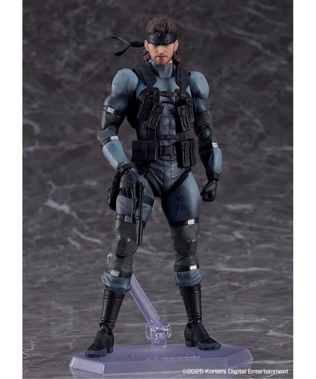 figma ソリッド・スネーク MGS2 ver. アップデートエディション METAL GEAR SOLID2 SONS OF LIBERTY  塗装済み可動フィギュア