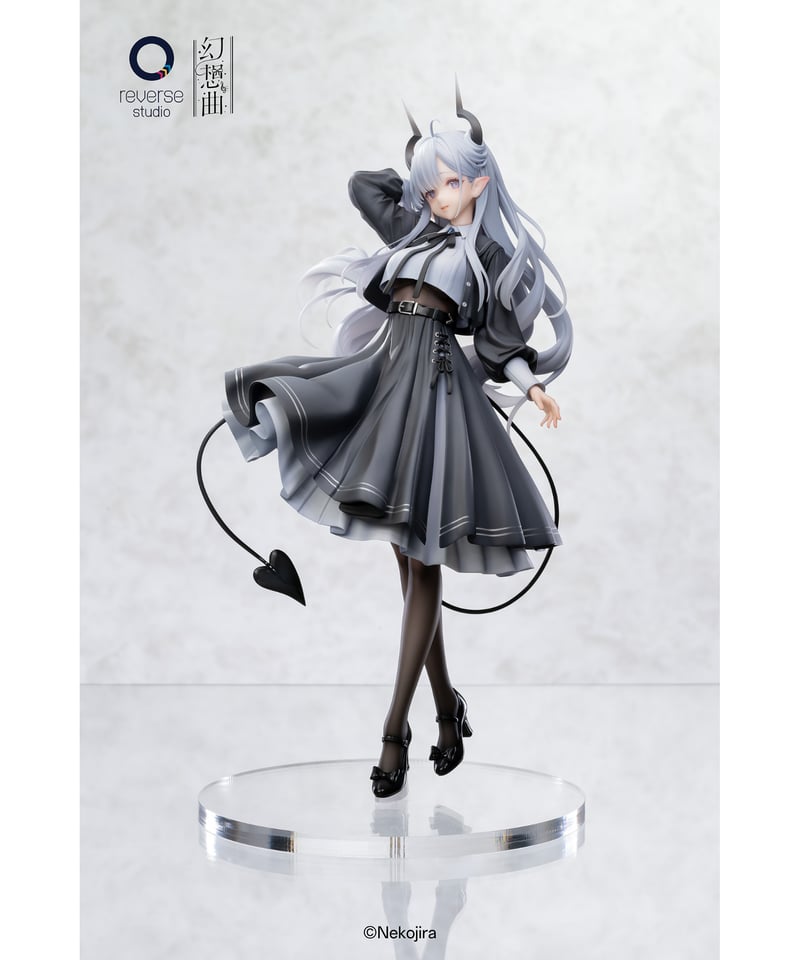 フィギュア特典 キャンパスアート 2種 予約】FANTASIASシリーズ テアちゃん 見習いサキュバスVer. 1/6 完成品