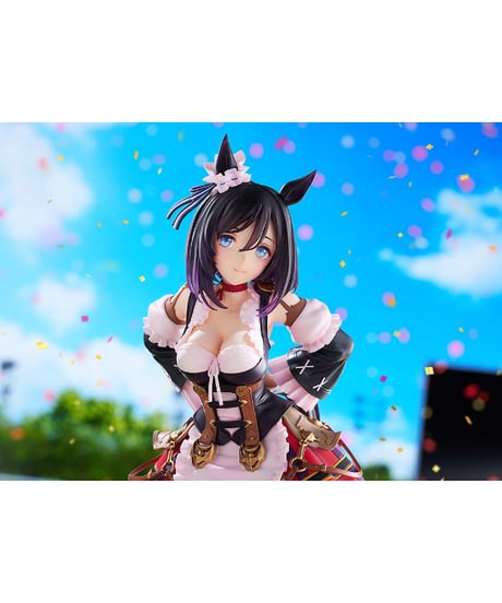 【予約】エイシンフラッシュ 勝利ポーズVer.　1/7スケール　塗装済み完成品　ウマ娘 プリティーダービー　［ファット・カンパニー］
