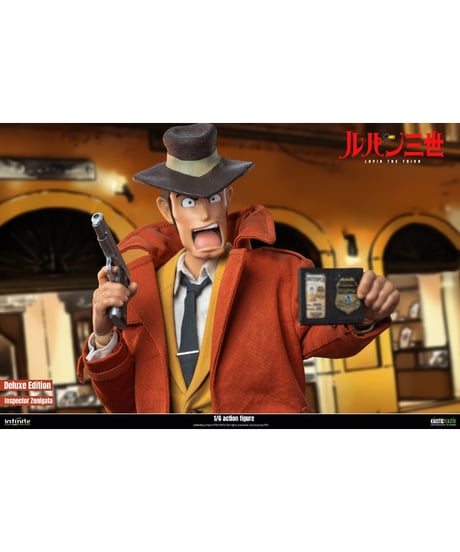 【予約】ルパン三世 PART4/ 銭形警部 銭形幸一 1/6 アクションフィギュア DXエディション　［インフィニティスタチュー］