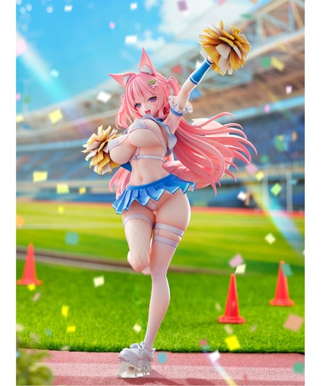 【予約】ケモミミチアガール illustration by やたぬき圭　1/5.5スケール　塗装済み完成品　［ノクターン］