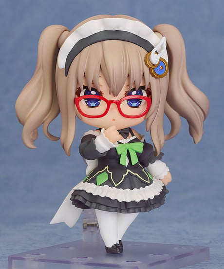 ねんどろいど 九條都 メイド服Ver.　塗装済み可動フィギュア　9-nine-　［グッドスマイルカンパニー］