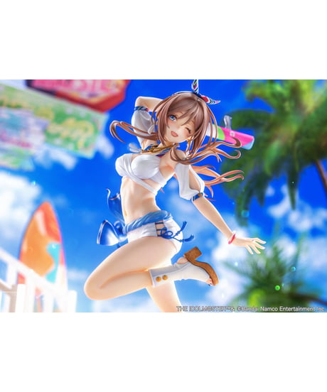 【予約】姫崎莉波 キミとセミブルーVer.　1/7スケール　塗装済み完成品フィギュア　学園アイドルマスター　[ネオンマックス]