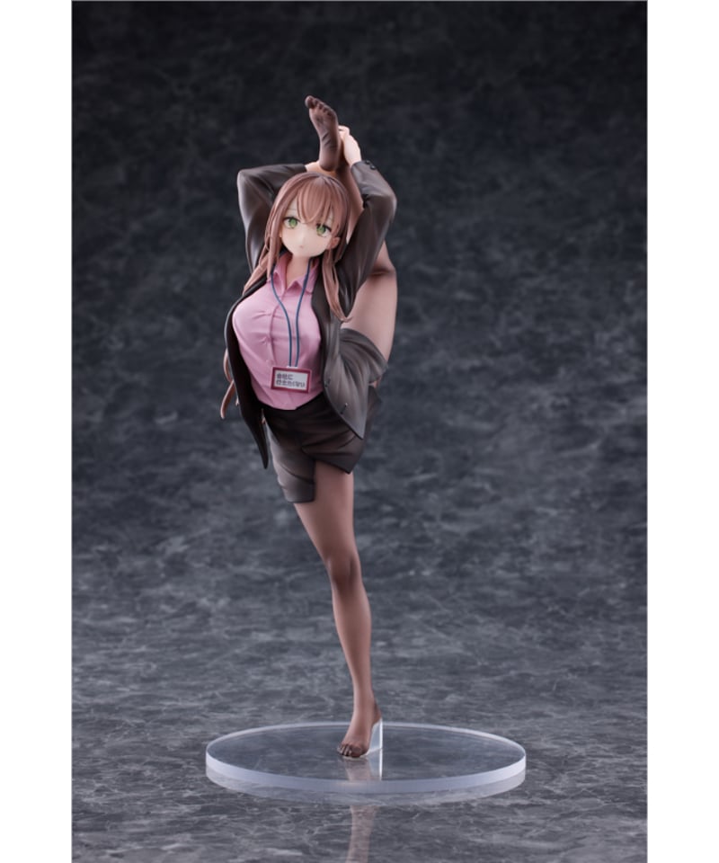 OLちゃん フィギュア 人気絵師・うどん。氏オリジナルキャラクター「OLちゃん」が