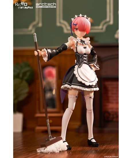 ARCTECH可動シリーズ Re:ゼロから始める異世界生活 ラム　1/8　塗装済み完成品　［APEX-TOYS］