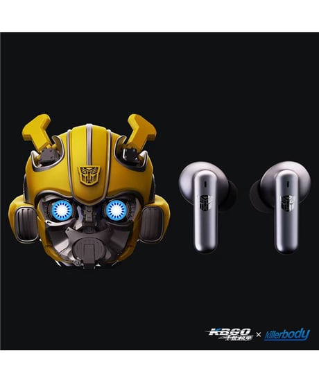 【予約】合金製 バンブルビー ブルートゥース イヤホン グレー　[Killerbody]