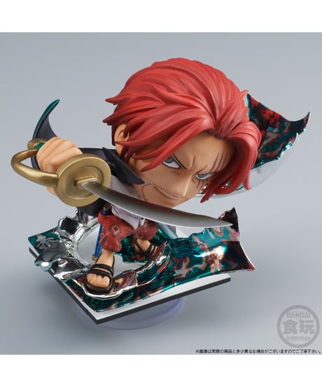 【送料無料】にふぉるめーしょん創 モンキー・D・ルフィ/シャンクス/バギー/マーシャル・D・ティーチ　全４種　ワンピース　[バンダイキャンディ]
