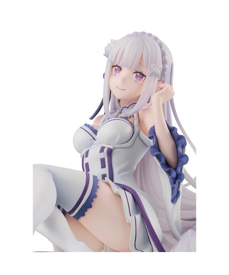 Melty Princess Re:ゼロから始める異世界生活 てのひら エミリア　彩色済みフィギュア　［メガハウス］